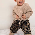 Leopard denimbukse