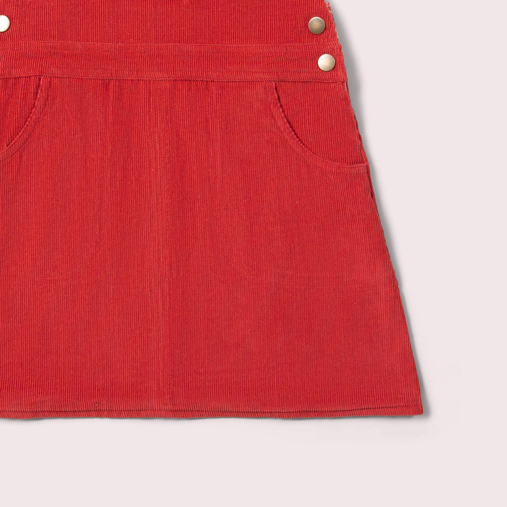 Holly Berry Vendbar pinafore-kjole
