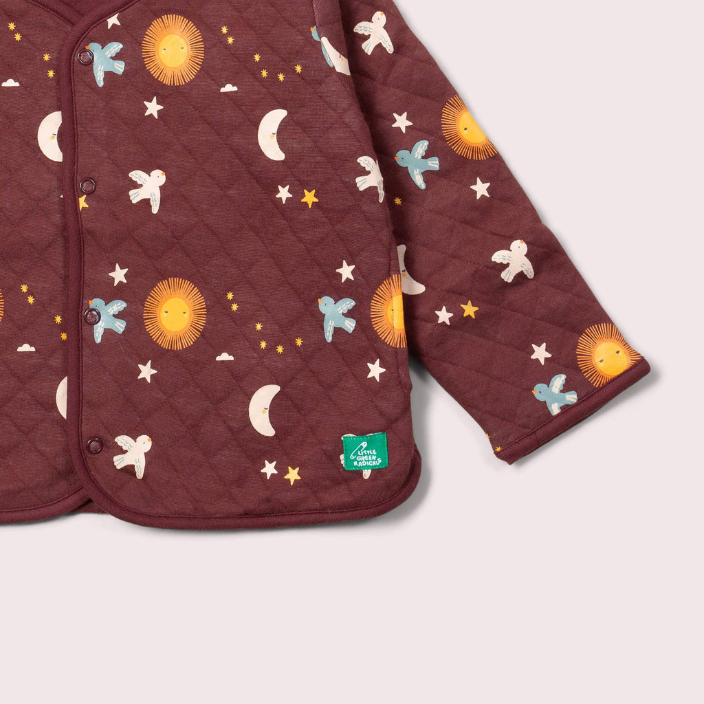 Flying Birds quiltet jakke