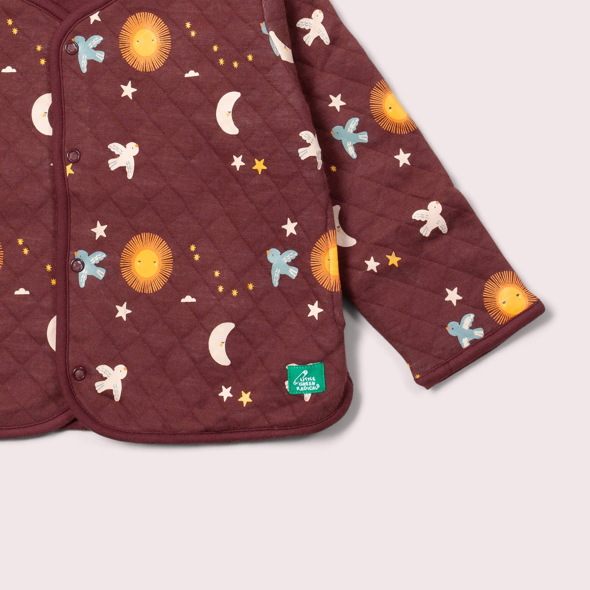 Flying Birds quiltet jakke