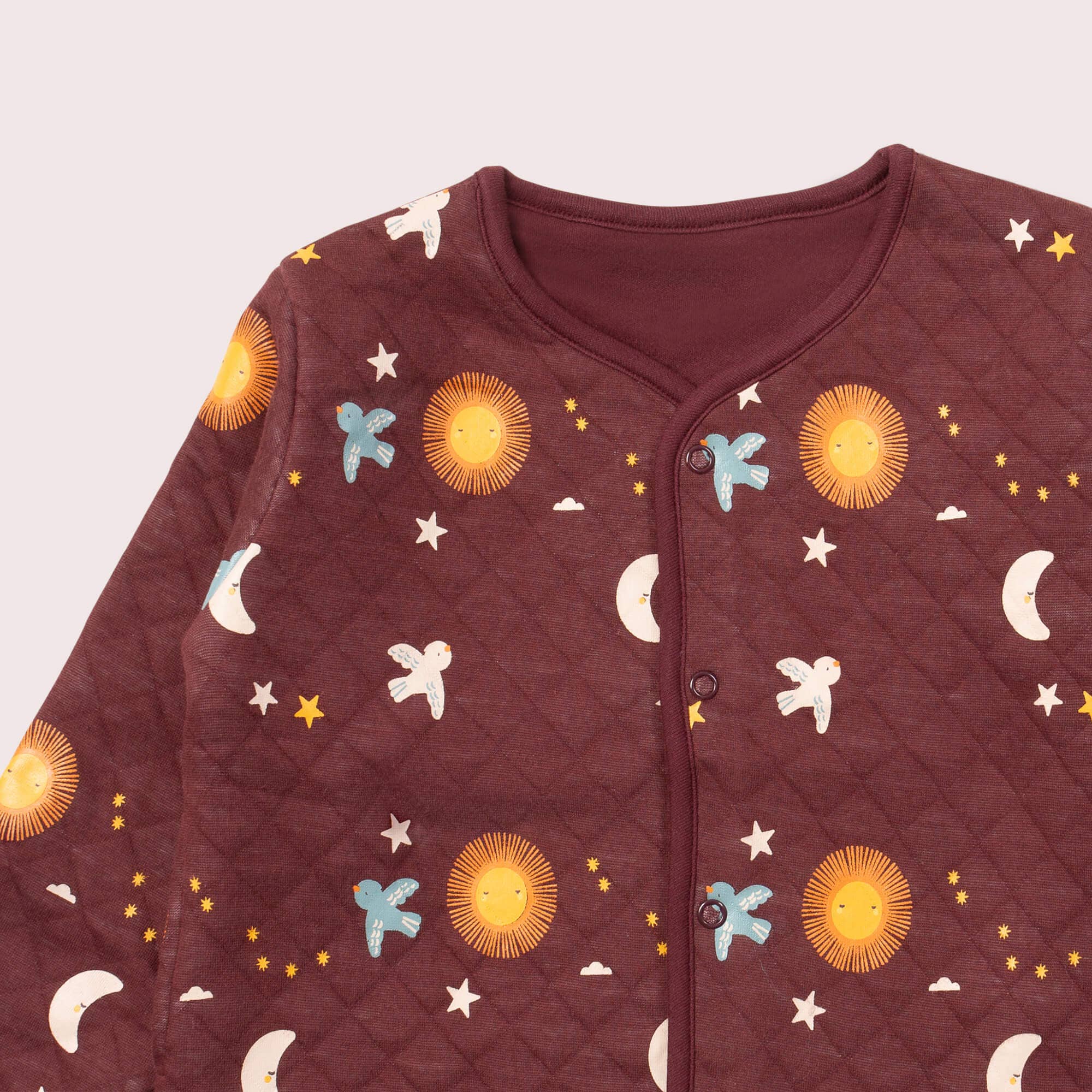 Flying Birds quiltet jakke