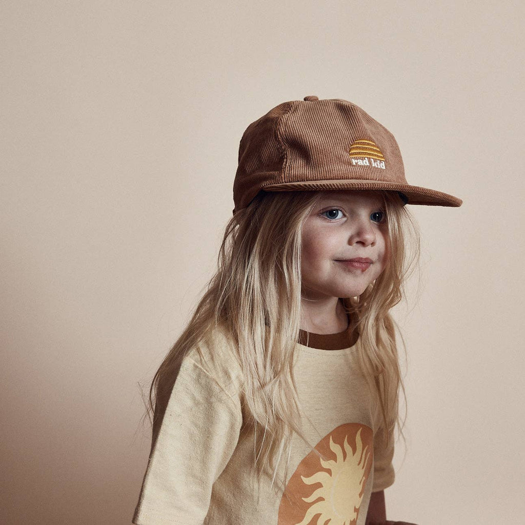 Rad Kid kordfløyel caps