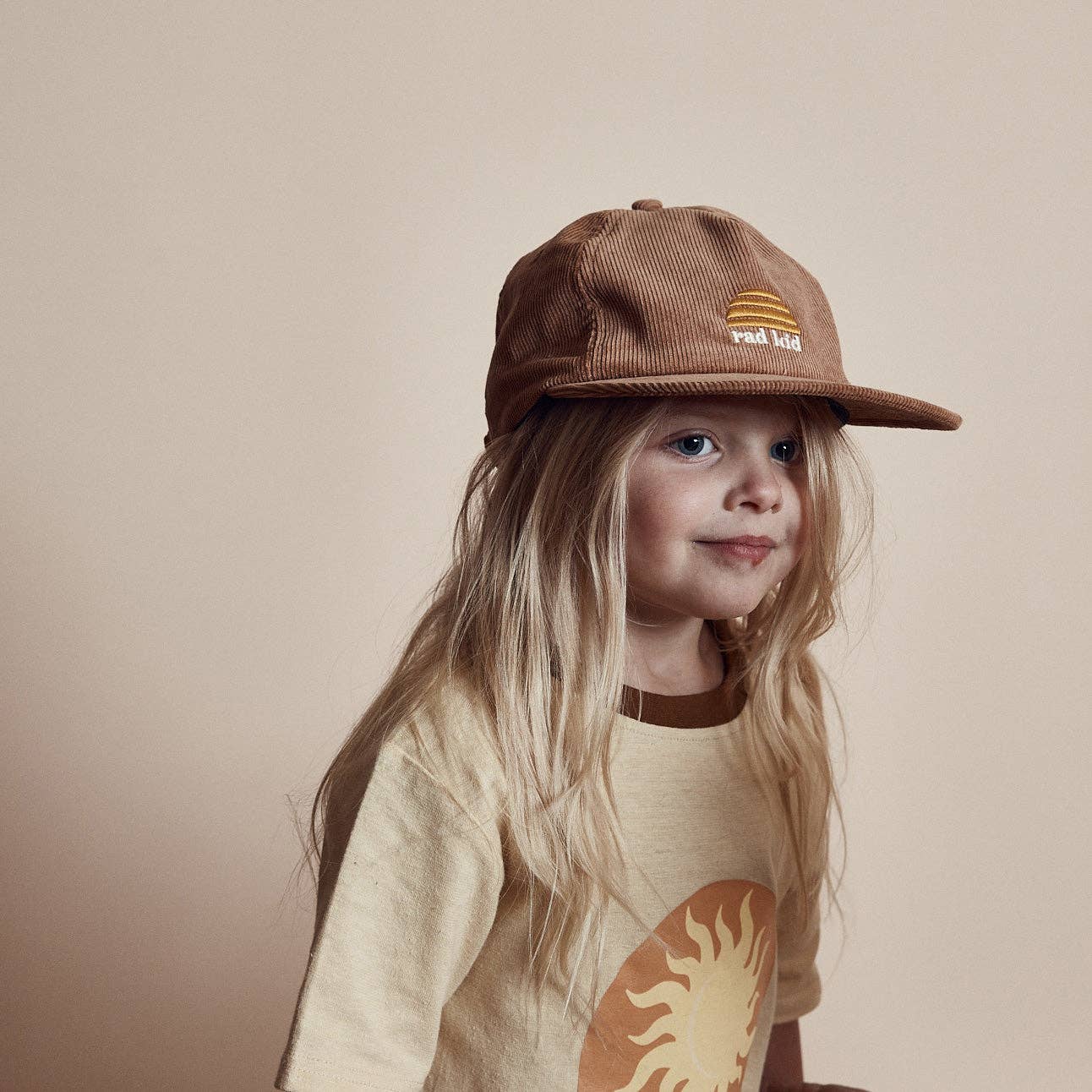 Rad Kid kordfløyel caps