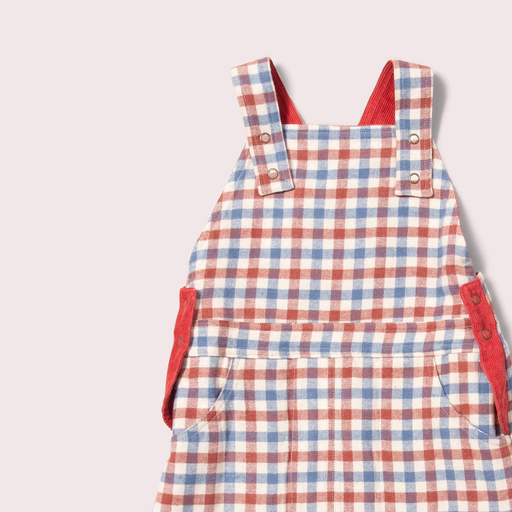 Holly Berry Vendbar pinafore-kjole