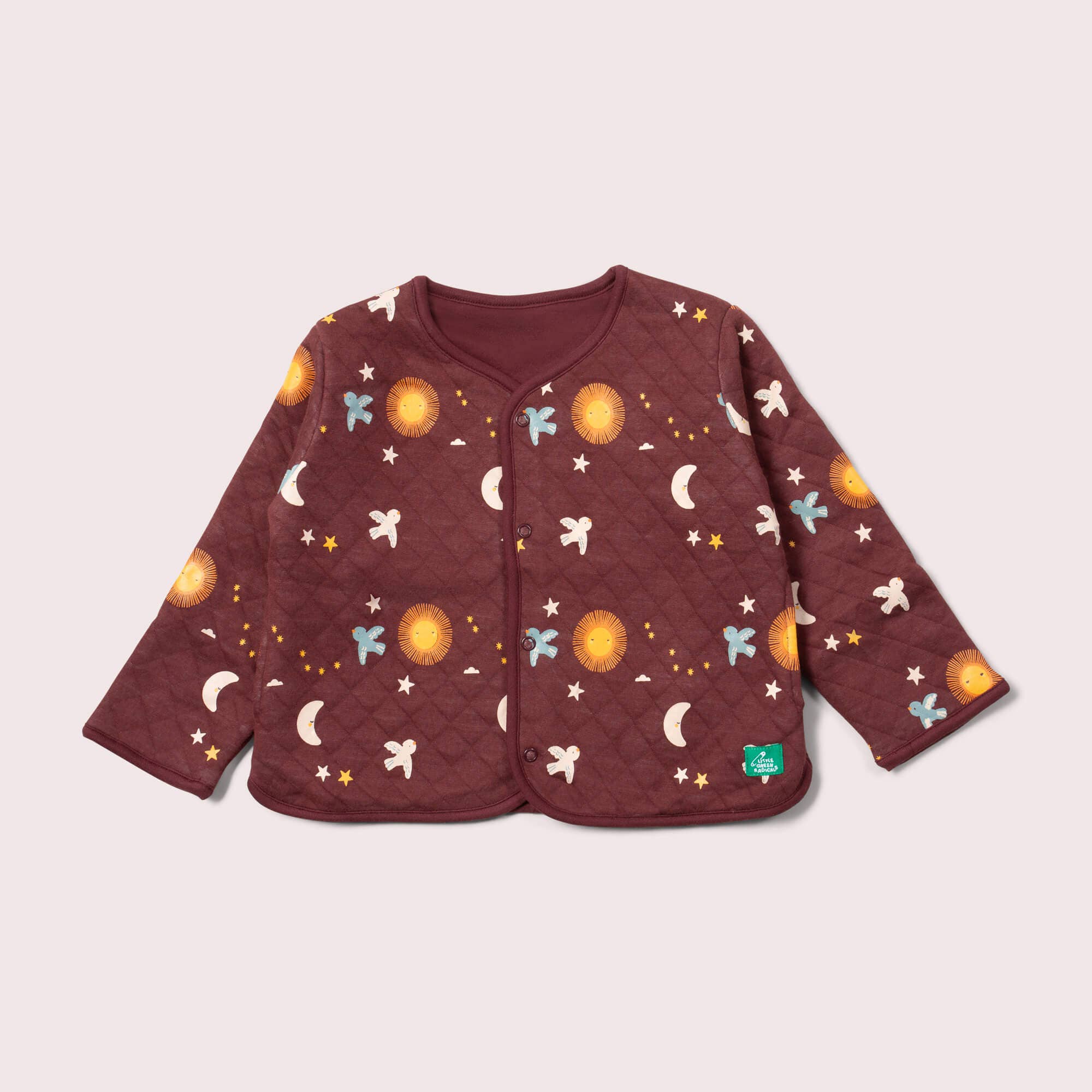 Flying Birds quiltet jakke