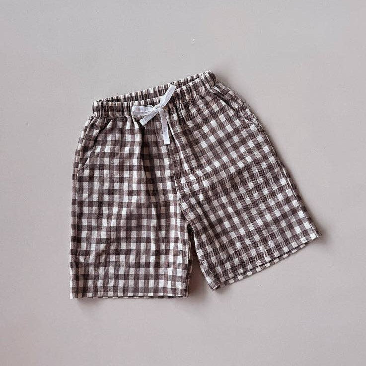 Rutete bermudashorts – Freckles the Label
