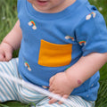 Blue Rainbows t-skjorte & jogger-sett