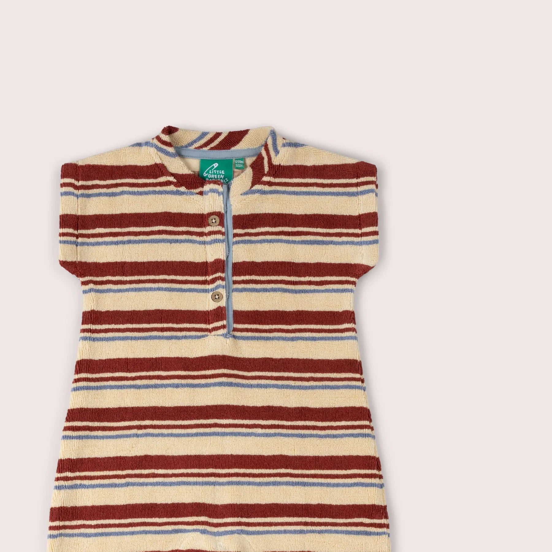 Stripete frotté-romper