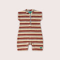 Stripete frotté-romper