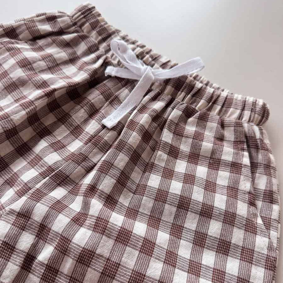 Rutete bermudashorts – Freckles the Label